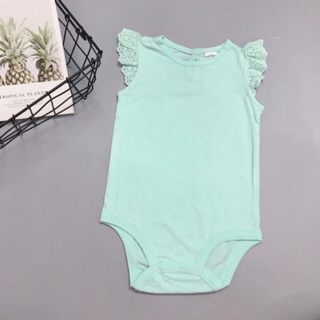 [Hàng lỗi]  Body osh chất cotton xanh ngọc cánh tiên size:(hàng lỗi,3m