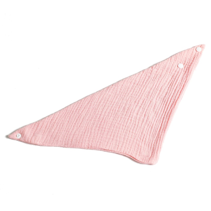Set 5 Yếm Ăn Cotton Mềm Mại Hình Tam Giác Có Thể Điều Chỉnh Cho Bé