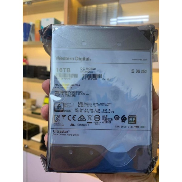 Ổ Cứng HDD WD Ultrastar 6TB 8TB 10TB 14TB 16TB 18TB hàng mới
