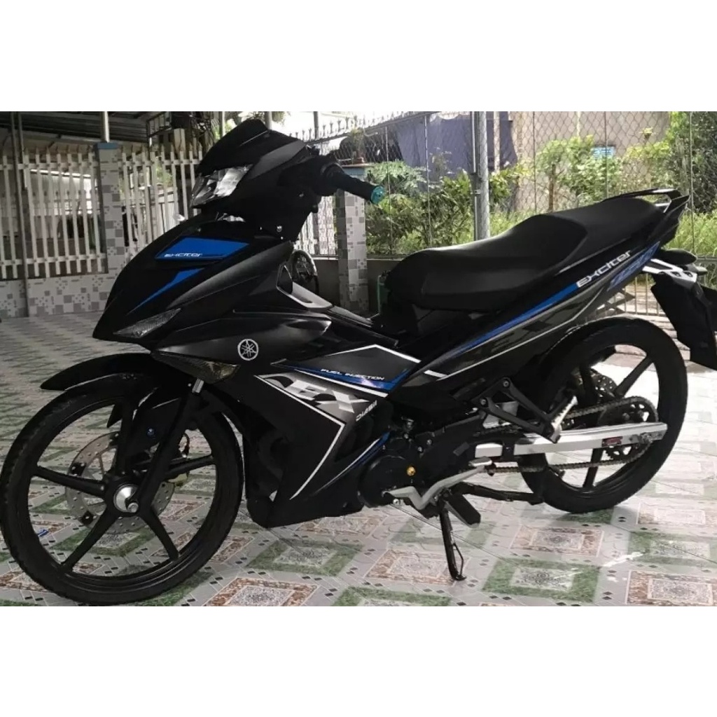 Tem Rời Ex 150 Xanh Đen - Tem Chuẩn Hình Không Phai Màu