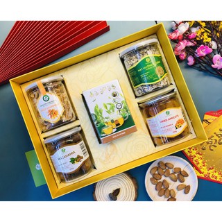 Hộp quà tết vui xuân