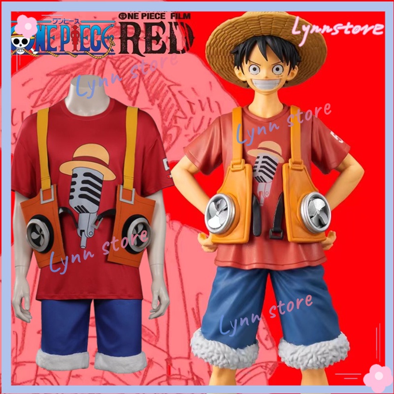 Set Đồ Hóa Trang Nhân Vật LUFFY Trong Phim Hoạt Hình ONE PIECE Độc Đáo