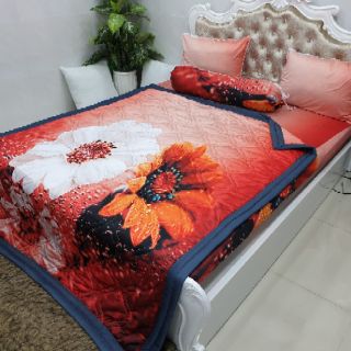 BỘ DRAP THUN LẠNH Ý 5D THÁI LAN CAO CẤP