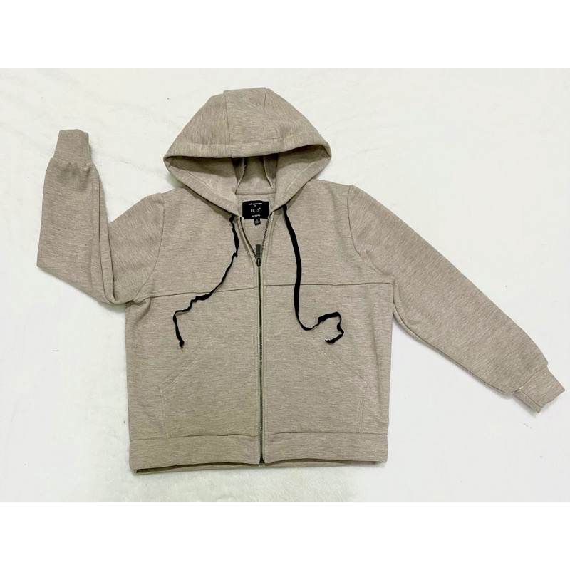 Áo khoác nỉ IRIS los angeles 4 màu xám đen/ xám/ xanh/ cafe sữa - Thanh lý vnxk
