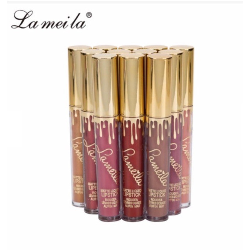 Son kem lì Lameila MATTE LIQUID LIPSTICK nội Địa Trung (ko vỏ giấy)