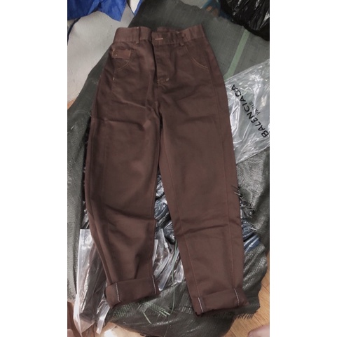 Quần bò nâu hotren & xám rách gối bụi bặm🌸DAQUY20🌸quần jeans baggy nâu cực hot | BigBuy360 - bigbuy360.vn