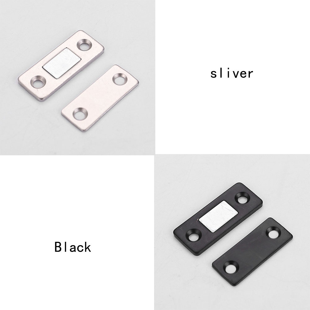 Bộ 2 Chốt Chặn Cửa Từ Tính Vô Hình Không Cần Đục Lỗ