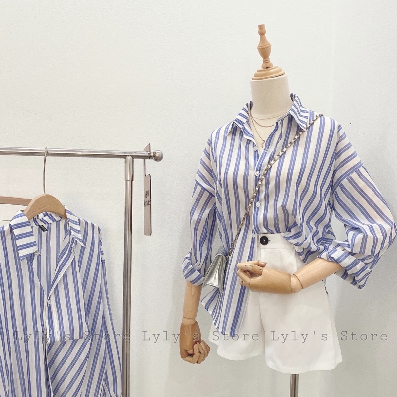 SET ÁO SƠ MI XANH MIX SOOC