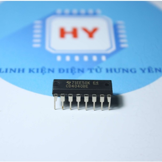 IC SỐ CD 4040 IC ĐẾM Mới Chính Hãng 100%
