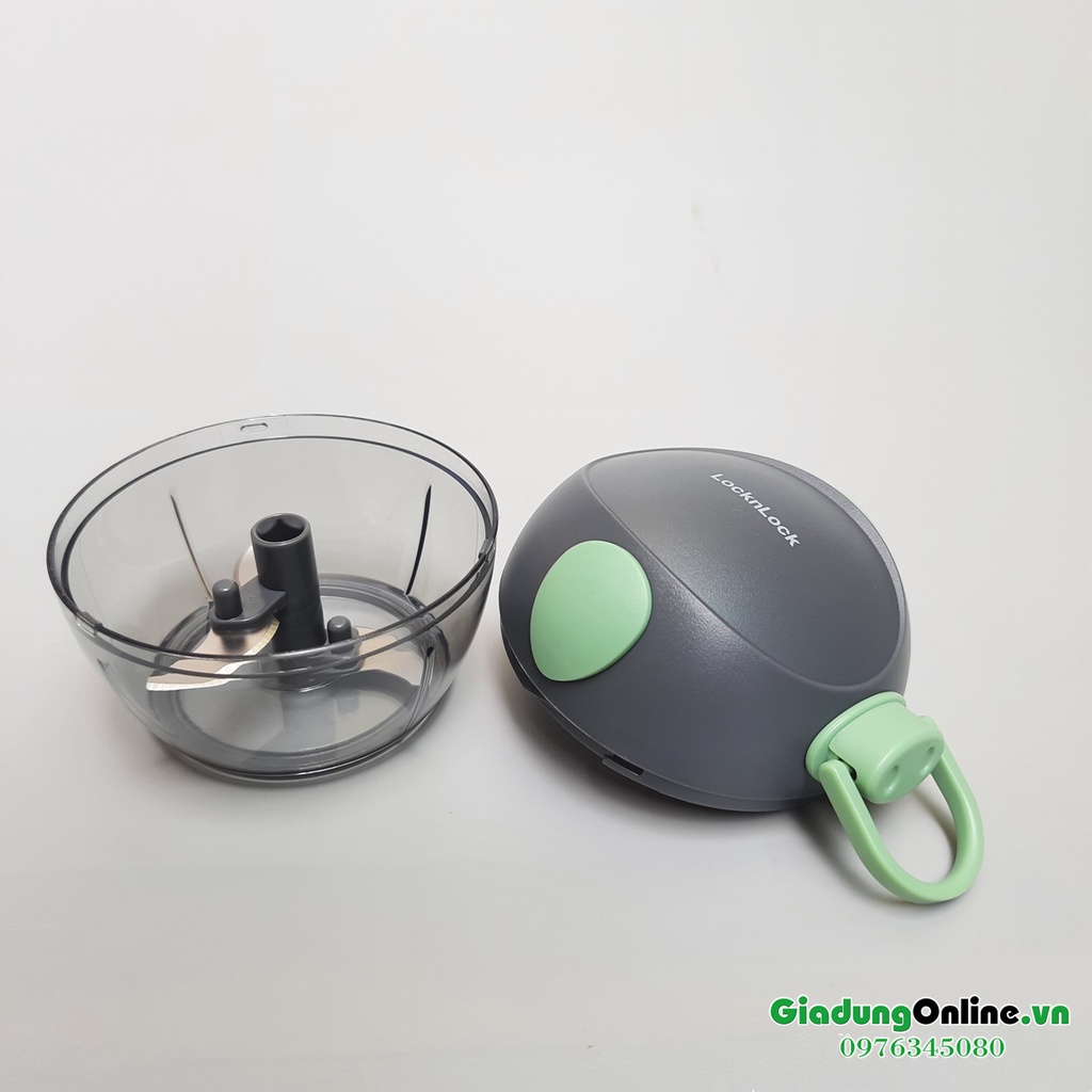 [Lock&amp;Lock] Dụng Cụ Xay Hành Tỏi Cỡ Nhỏ 180ml Hình Heo Con LocknLock CKS321