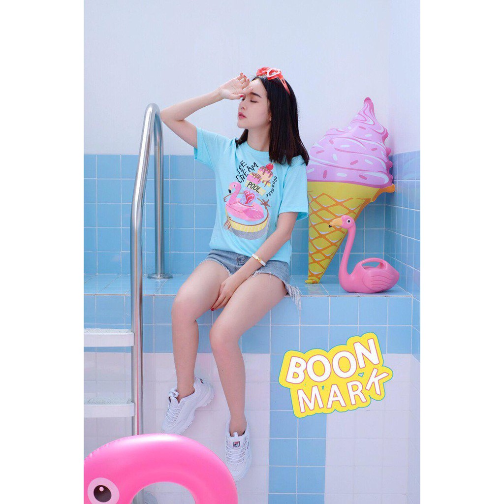 Áo thun hồng hạc Unicorn BoonMark in nổi 3D Thái Lan - BM001 | Shopee Việt Nam