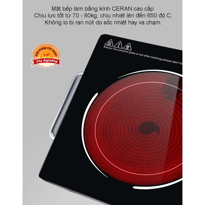 Bếp Hồng Ngoại xuất khẩu Châu âu bền đẹp R01