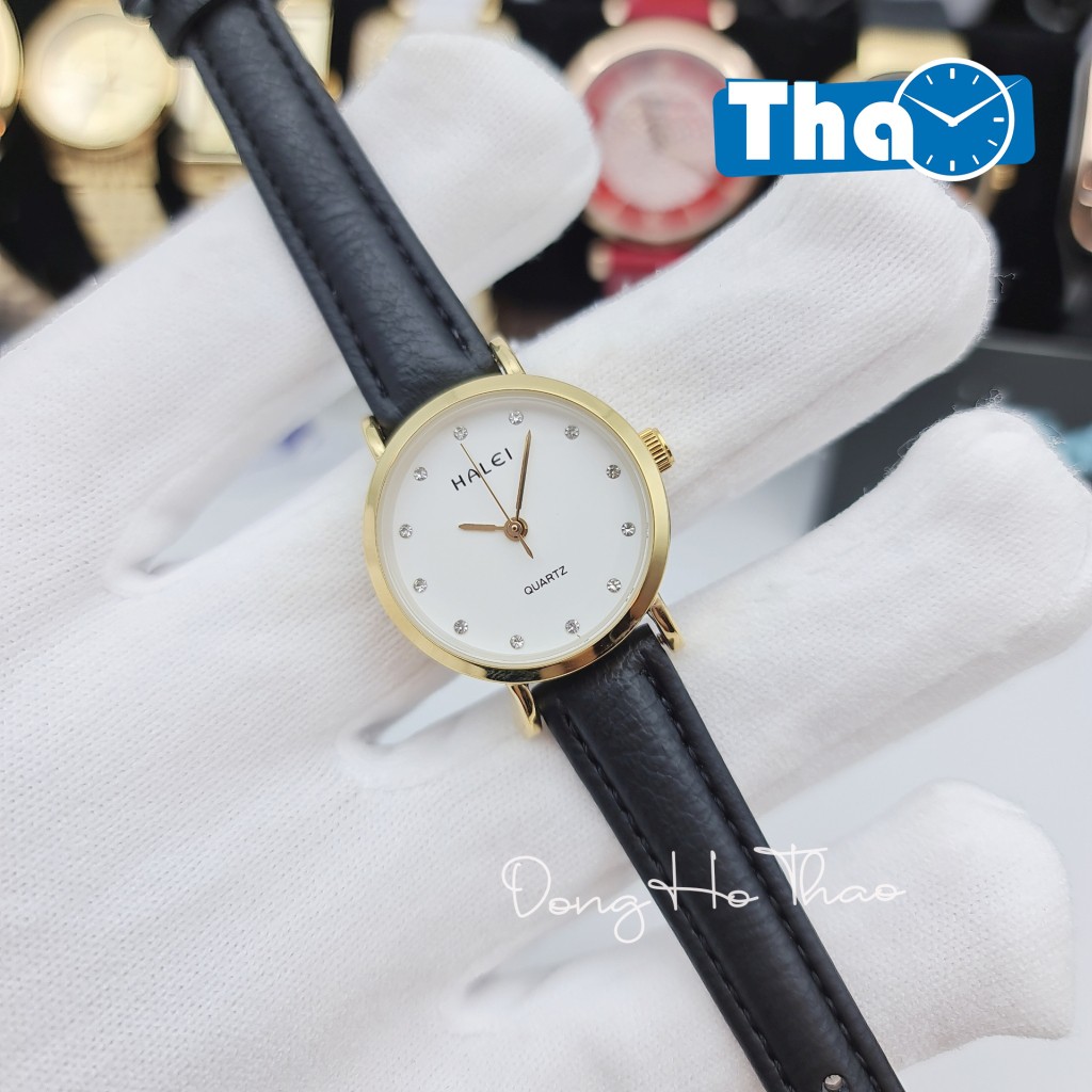 [Mã FAMAYFA2 giảm 10K đơn 50K] Đồng Hồ Nữ Dây Da Halei 542 Thiết Kế Tối Giản Sang Chảnh Chống Nước | BigBuy360 - bigbuy360.vn
