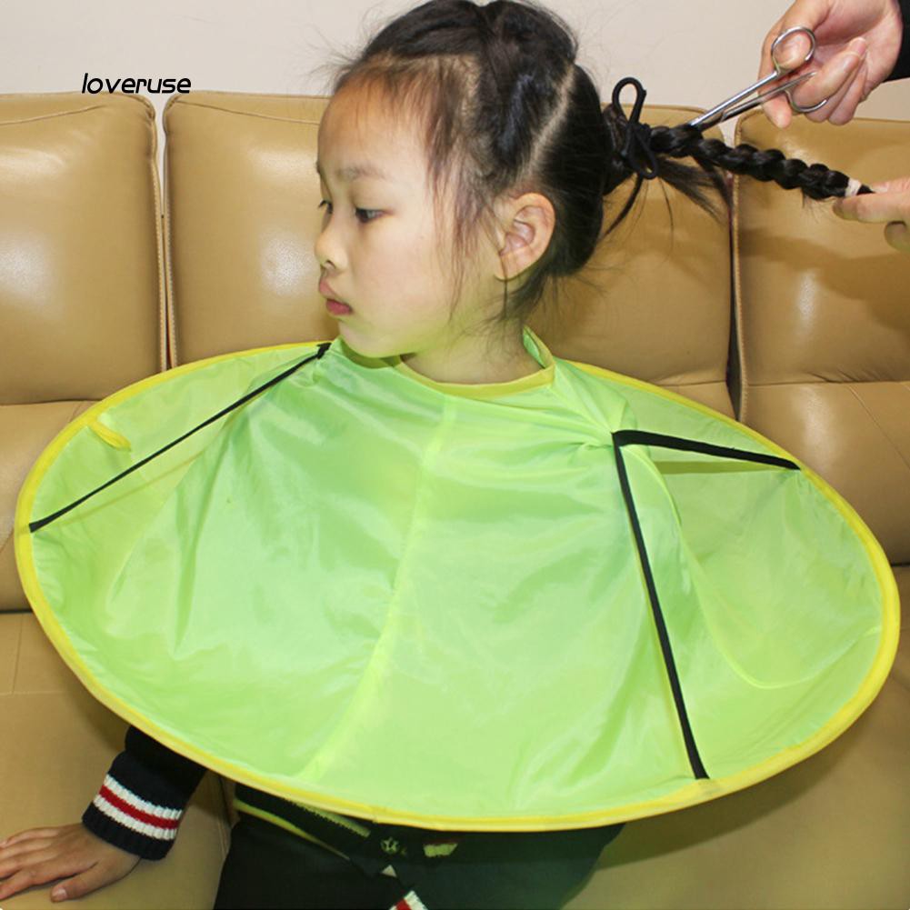 Áo choàng cắt tóc chống thấm nước tiện dụng cho trẻ em