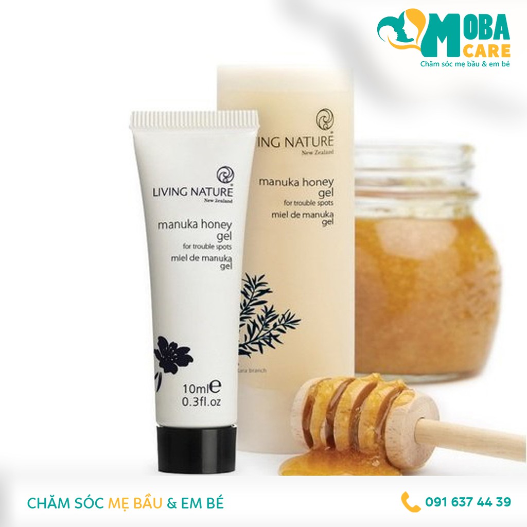 GEL TRỊ MỤN MẬT ONG LIVING NATURE MANUKA HONEY 50ML