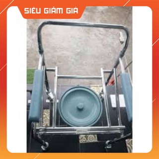 Ghế bô vệ sinh cho người già có bánh xe Lucass GK-96