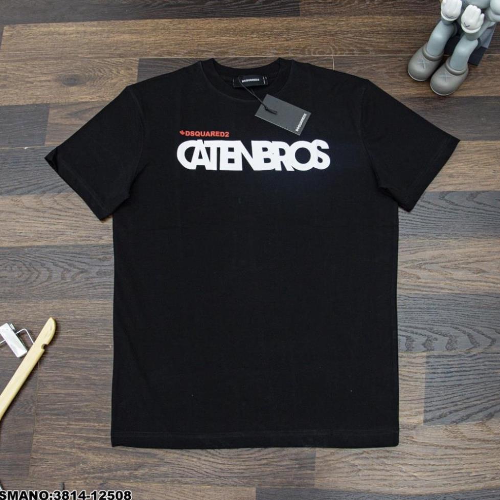 [Ảnh Thật] Áo phông nam DSQ chữ in - Áo phông nam cao cấp SPF