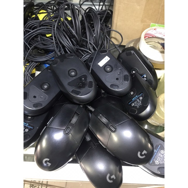 Chuột Logitech G102 cũ Chính Hãng, chuột vỏ bóng.