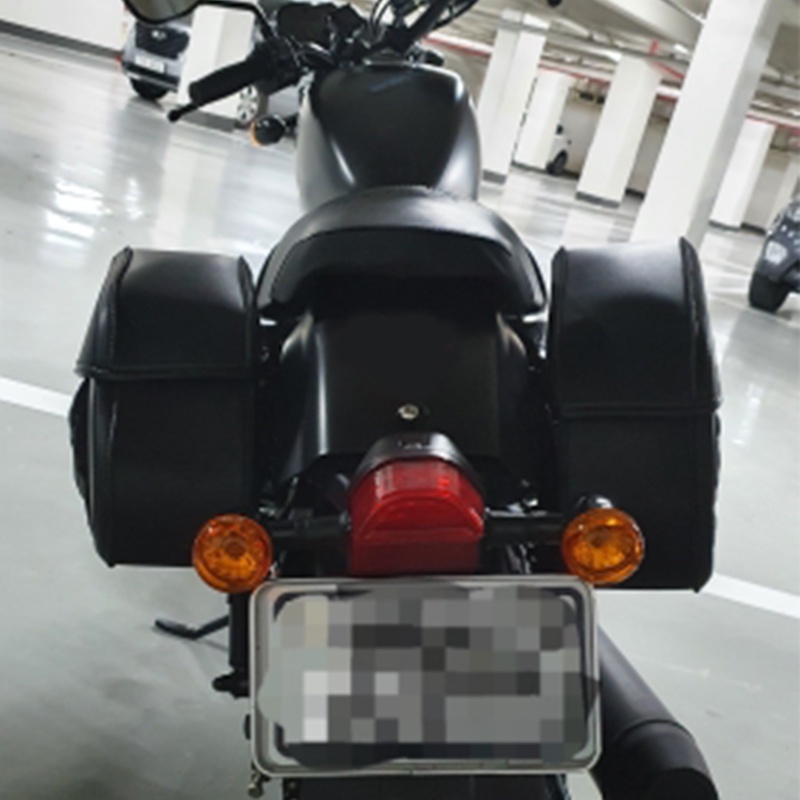 Túi Da PU Gắn Yên Xe Máy Thông Dụng Cho Honda/Suzuki/Kawasaki/Yamaha
