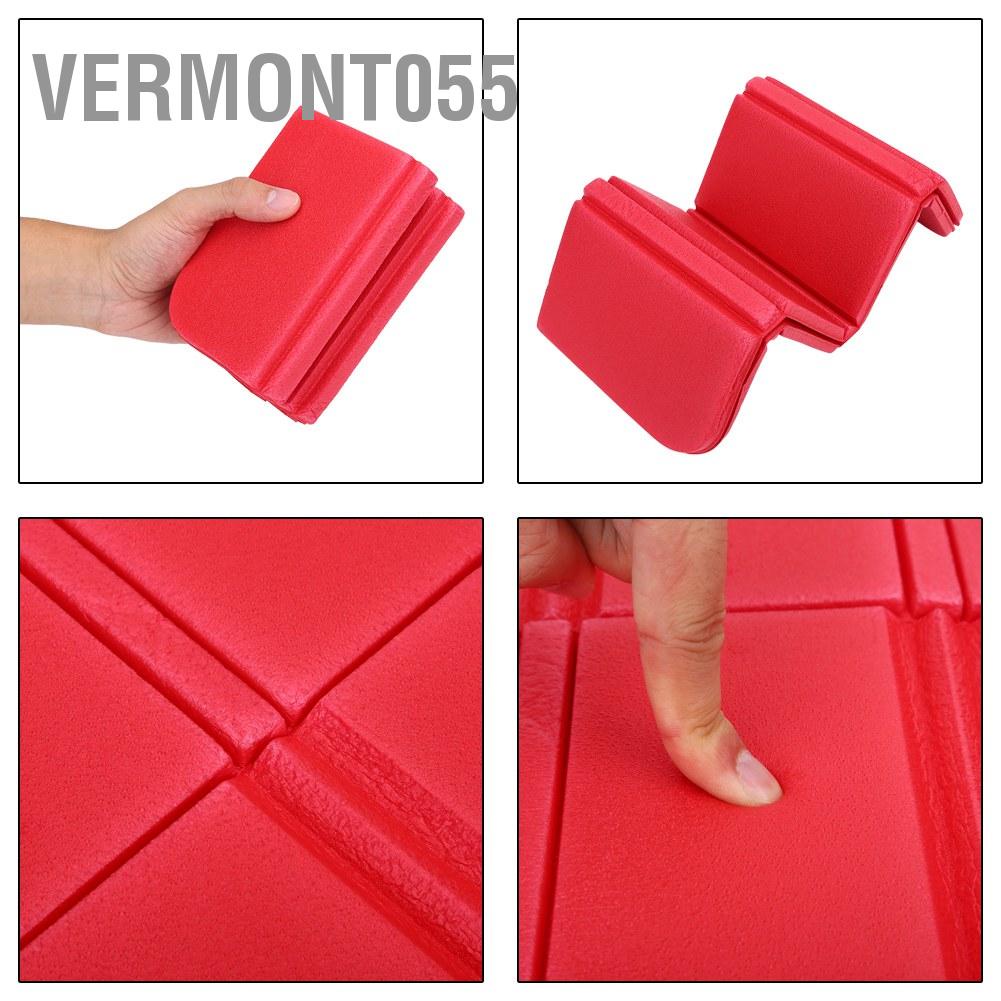 Hàng Hot Di động ngoài trời Di động không thấm nước Thảm dã ngoại Cắm trại Đệm ghế có thể gập lại Hàng giao ngayVermont055