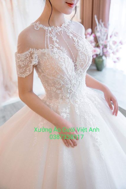 Áo cưới tùng vi tính cao cấp
