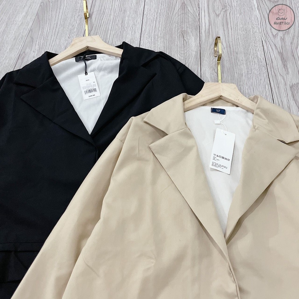 [Gấu Nhiệt Đới] Áo Vest Basic Kiểu Dáng Freesize Phong Cách Hàn Quốc