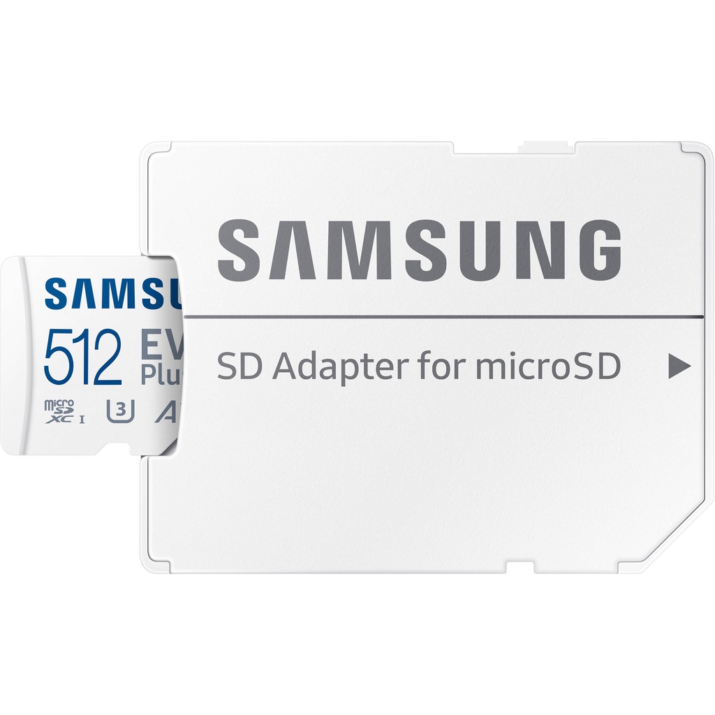 Thẻ nhớ MicroSDXC Samsung EVO Plus 512GB U3 4K V30 2022 100MB/s 130MB/s A2 App Performance