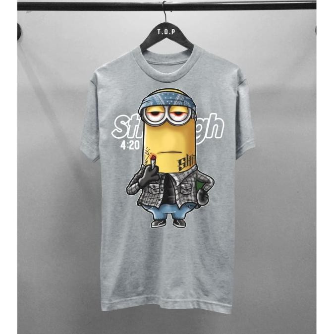 Áo thun MINION / Áo thun nam MINION ABU2 ngắn tay SLIMFIT
