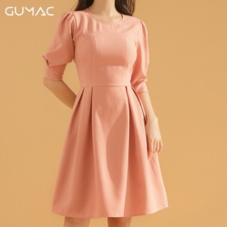 Đầm cổ tròn cúp ngực DA726 GUMAC