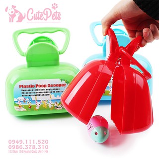 Dụng cụ hót phân có khay đựng giấy dành cho thú cưng 💩 - Cutepets