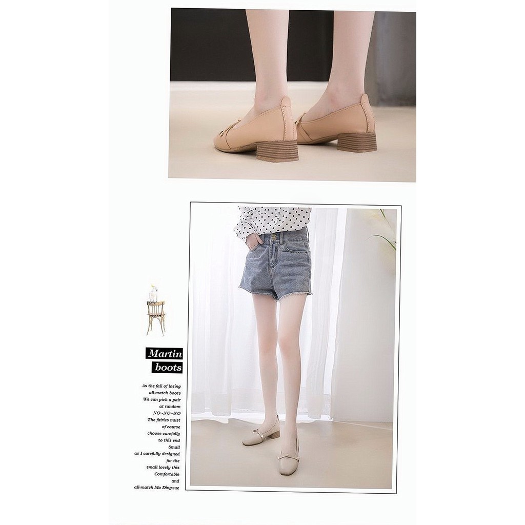 Giày Búp Bê Nữ Gót Vuông Thời Trang 2021 | BigBuy360 - bigbuy360.vn