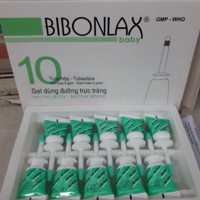 Gel hỗ trợ táo bón - Bibonlax