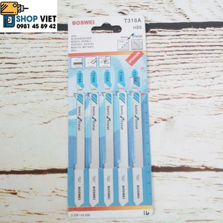 Bộ 5 lưỡi cưa lọng cắt gỗ, cắt sắt YIWEI