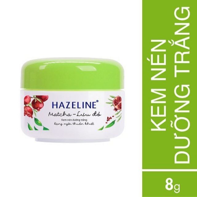 Kem nén dưỡng trắng Hazeline MATCHA& LƯUJ ĐỎ