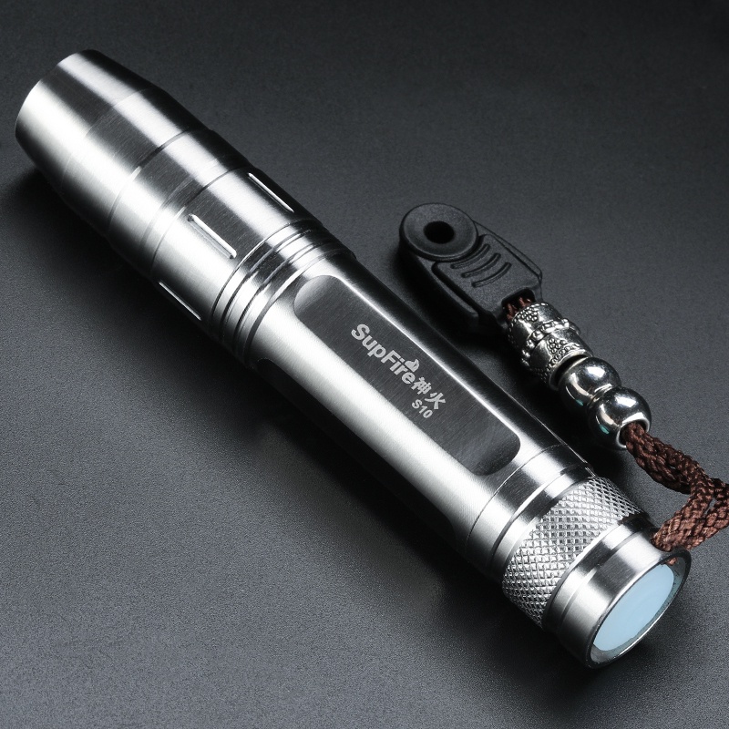 Đèn Pin UV S10 Supfire thiết kế nhỏ gọn cầm tay tiện dụng