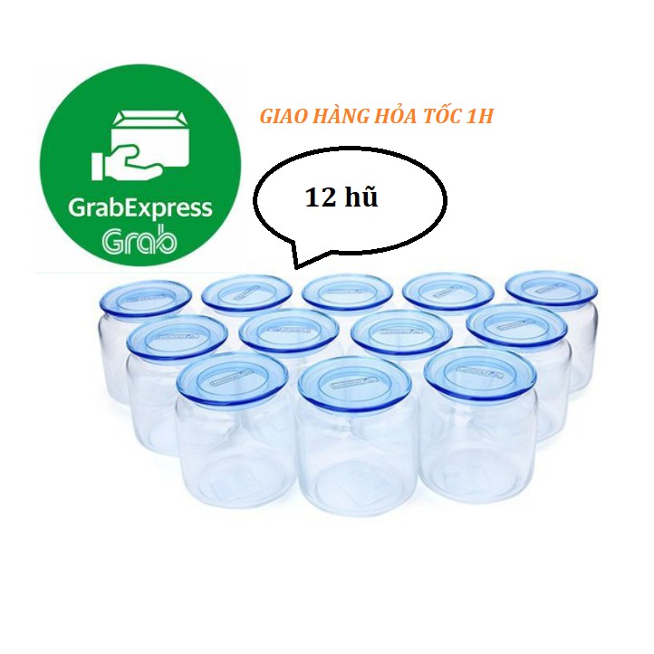 Combo 12 hũ thủy tinh đựng gia vị Luminarc 500ml