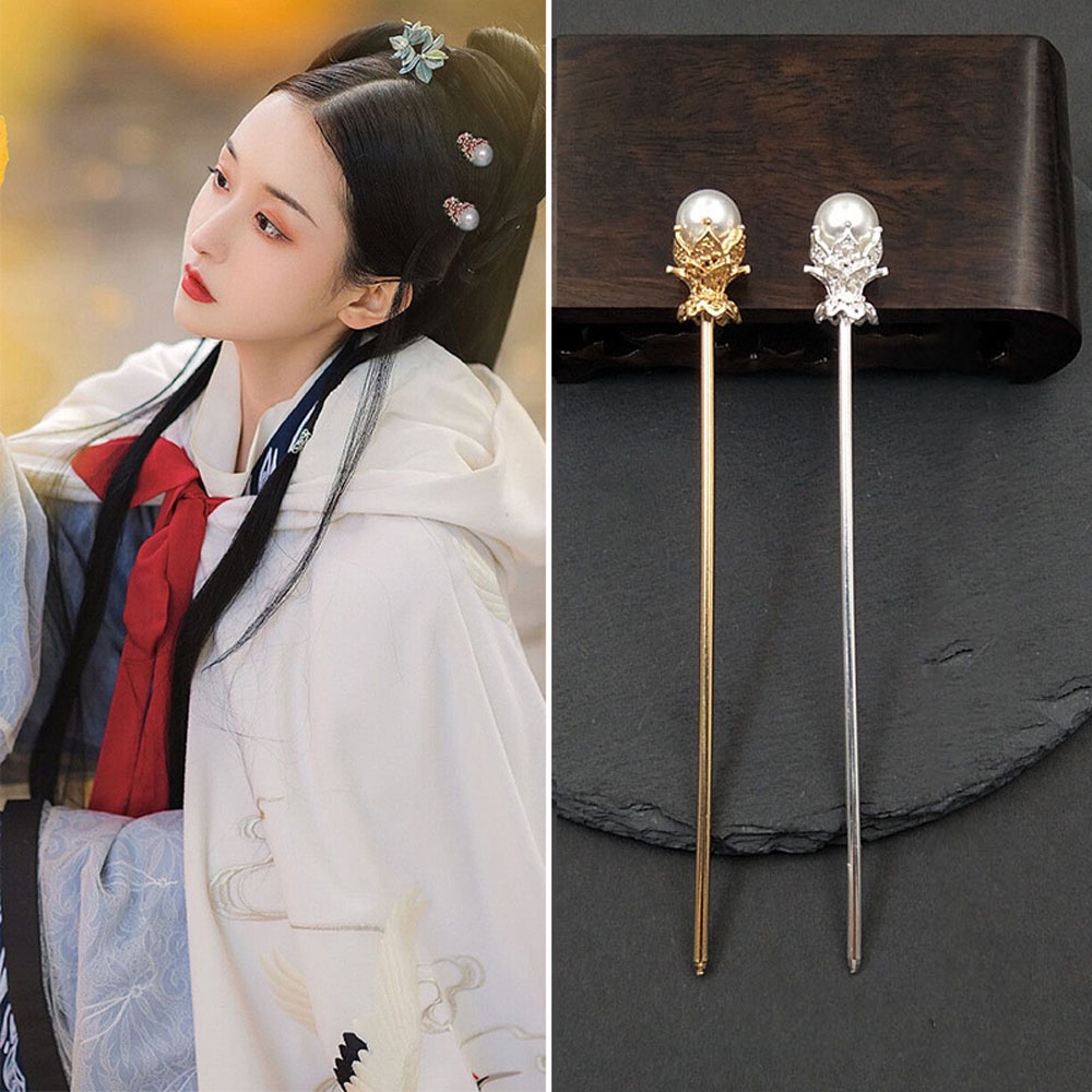 Trâm Cài Tóc Bằng Kim Loại 2021 Nhiều Màu Thời Trang Cổ Điển Cho Nữ