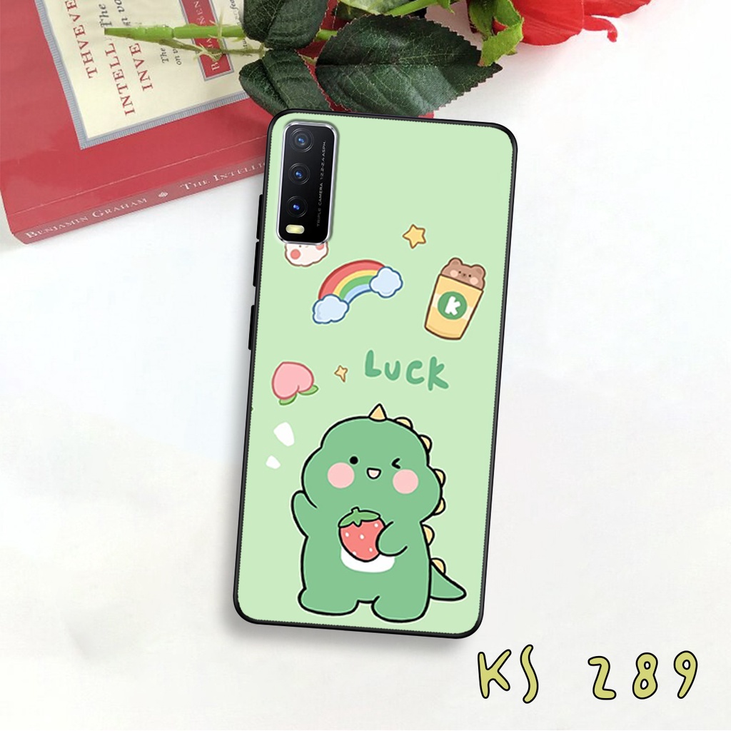 Ốp lưng Vivo Y20 - Vivo Y20s - Vivo Y12s - Ốp lưng in hình khủng long,dinosaur dễ thương