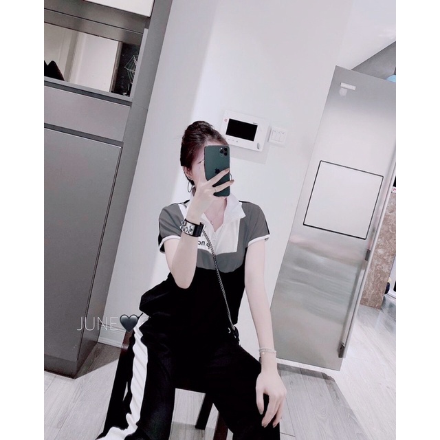 ⚡️BÁN SỈ⚡️Set áo nỉ da cá đen xám