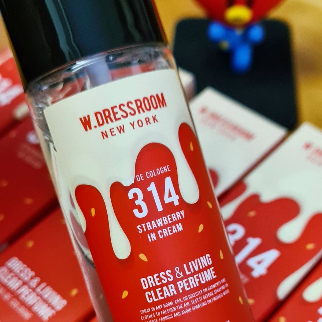 [🌸Mùi mới limited: 214,314] Nước hoa xịt thơm W.Dressroom diệt khuẩn, mùi Chocolate Strawberry ngọt ngào | Thế Giới Skin Care