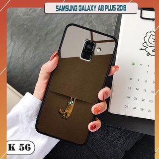 Ốp lưng kính 3D cho Samsung Galaxy A8 Plus (2018)