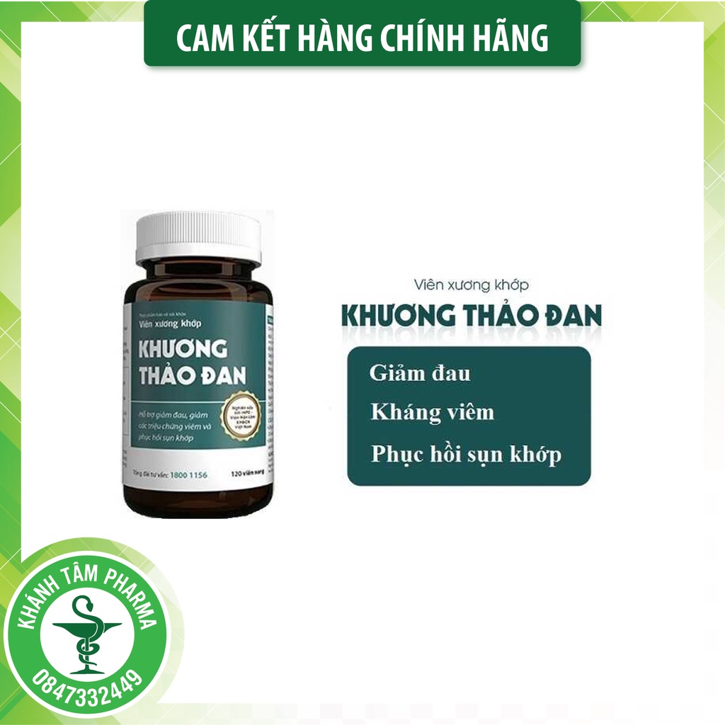 KHƯƠNG THẢO ĐAN GOLD  - Viên xương khớp vai gáy _Khánh Tâm ! !