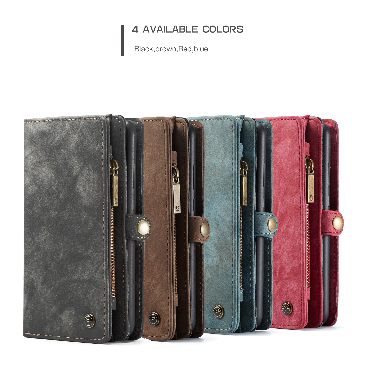 Casing Huawei Mate 20 P30 P20 Pro Lite Caseme Flip Magnetic Split Frosted Leather Wallet Money Card Bag Single Shell Holder Cover Case