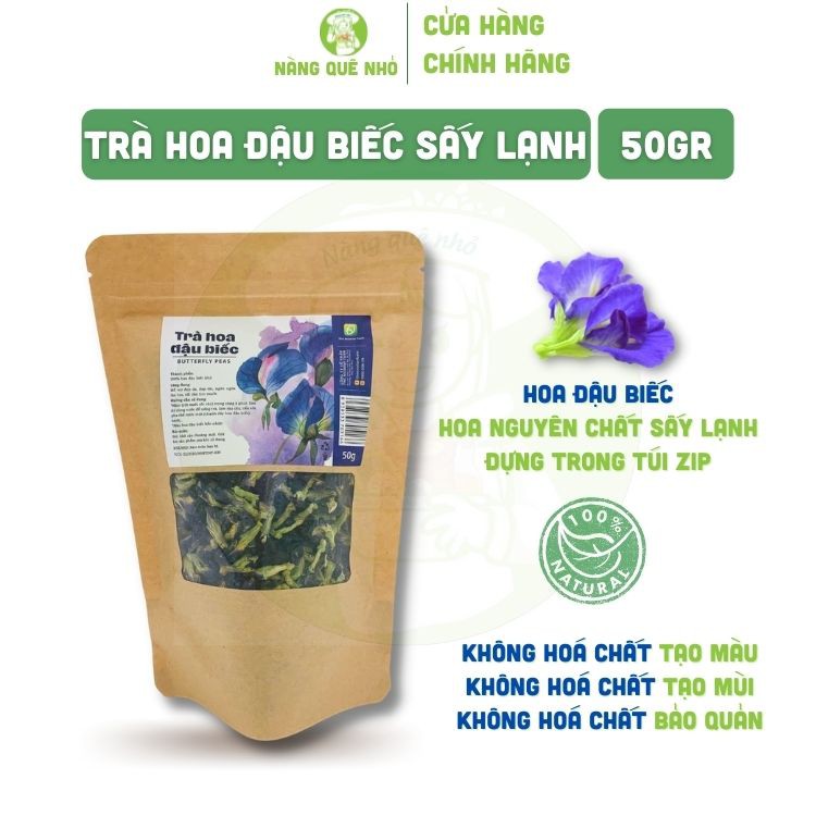 Trà Hoa Đậu Biếc Sấy Lạnh The Moshav Farm 50Gr