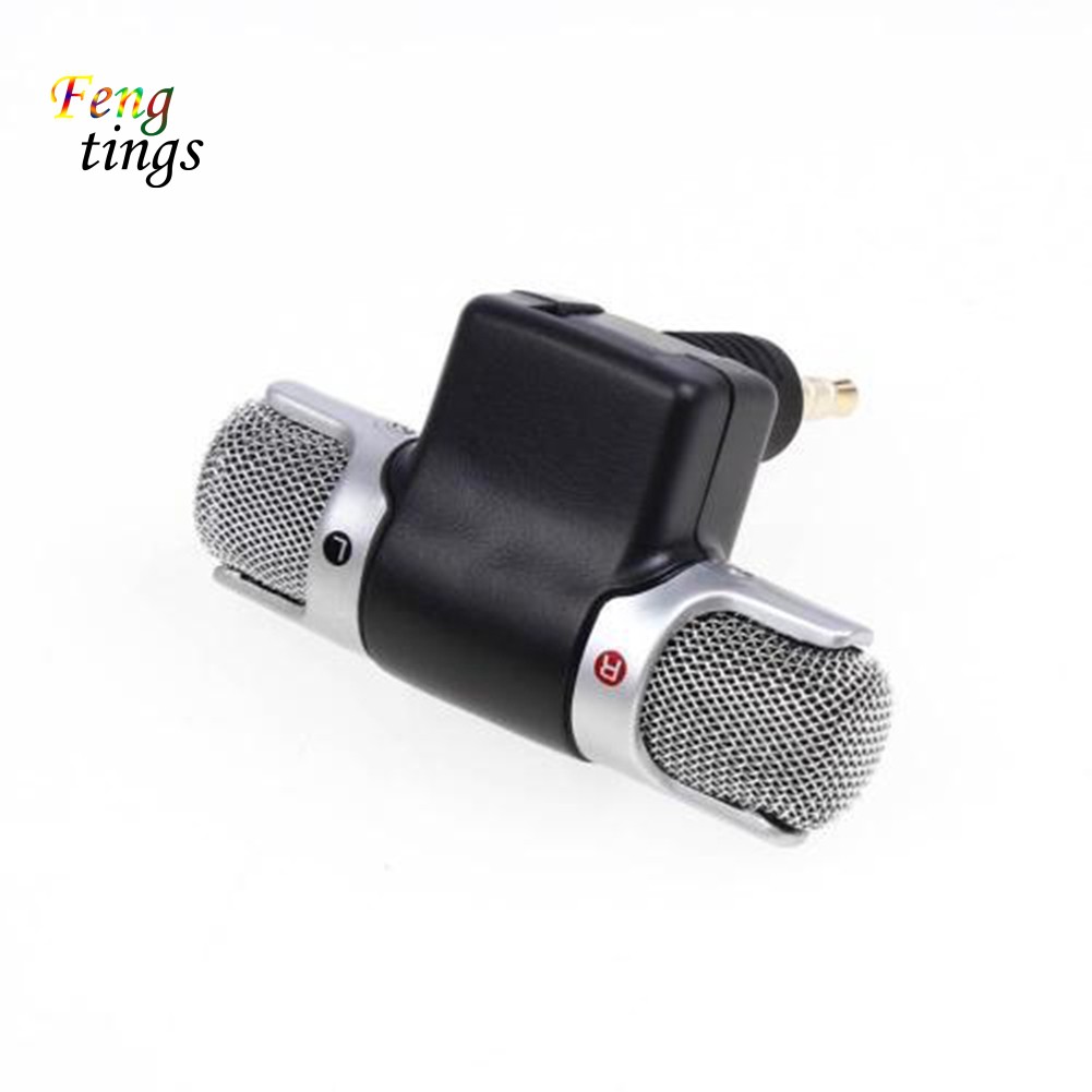 Microphone ghi âm mini 3.2mm cho điện thoại laptop pc