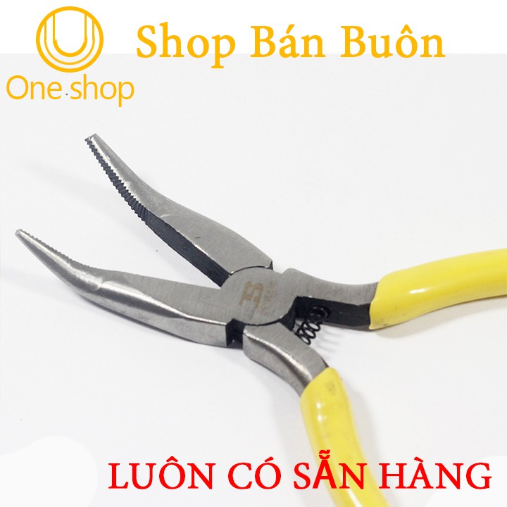 Kìm Mỏ Nhọn Cong Bosi 5 Inch