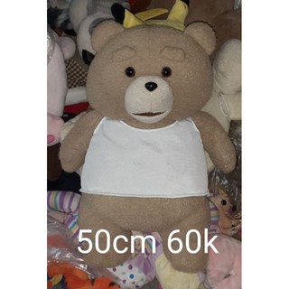 gấu bông teđ2 y ảnh 50cm