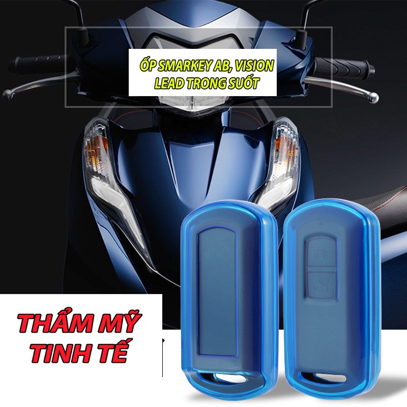 BỌC SMARKEY TRONG SUỐT CHO AB, LEAD, VISION ( LOẠI 2 NÚT)