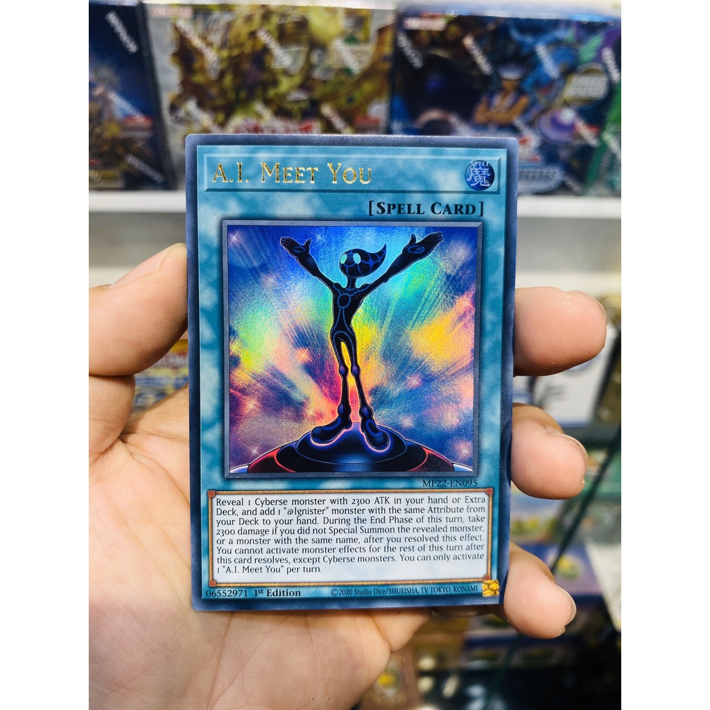 Thẻ Bài YugiOh!Mã MP22-EN095 - A.I. Meet You - Ultra Rare - 1st Edition