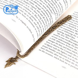2018 new fashion retro alloy bookmarks fairy pattern pendant bookmark